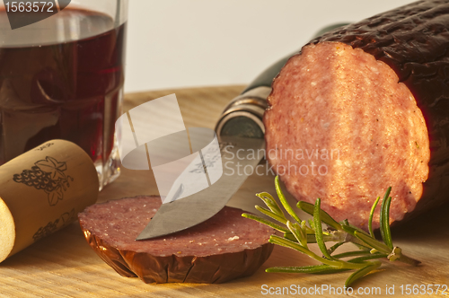 Image of salami of boar