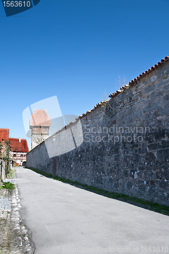 Image of Dinkelsbuehl city wall