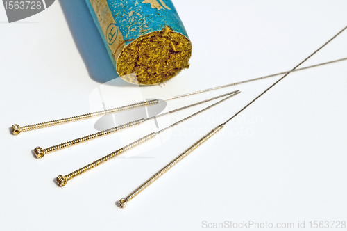 Image of acupuncture needle