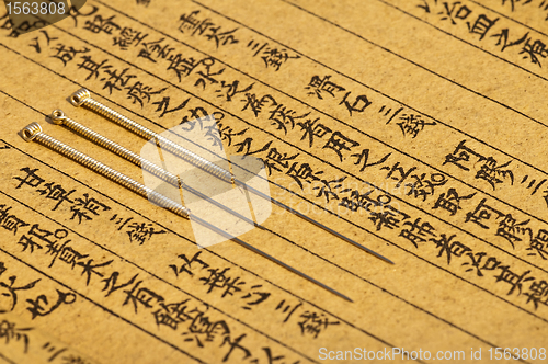 Image of acupuncture needle