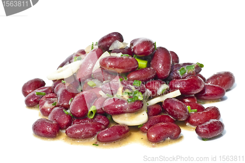 Image of salad of kidney beans