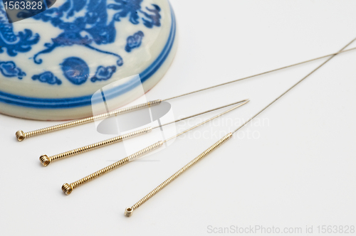 Image of acupuncture needle