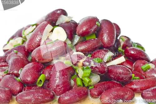 Image of salad of kidney beans