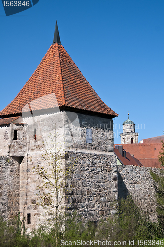 Image of Dinkelsbuehl city wall