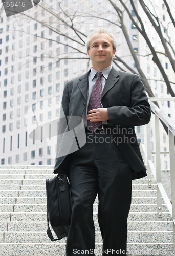 Image of Businessman in the city