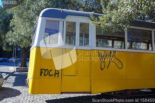 Image of lisbon tramway
