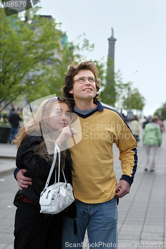 Image of Tourist couple