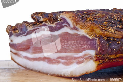 Image of  pork belly smoked