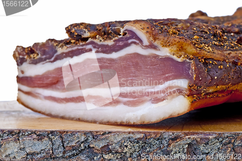 Image of  pork belly smoked