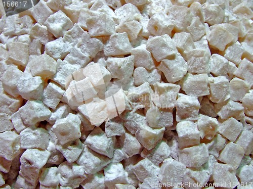 Image of Turkish delights white