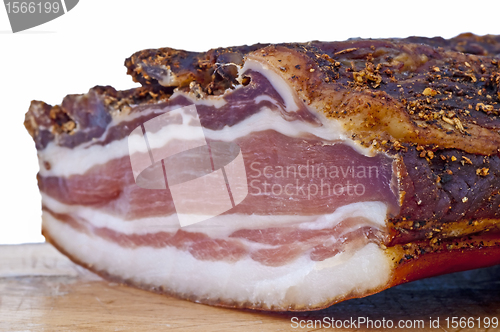 Image of  pork belly smoked