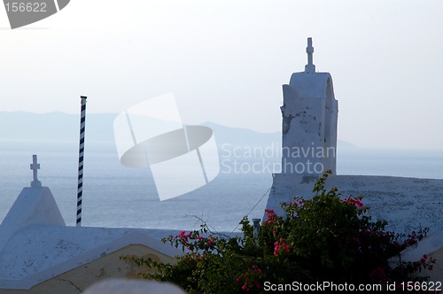 Image of santorini churches