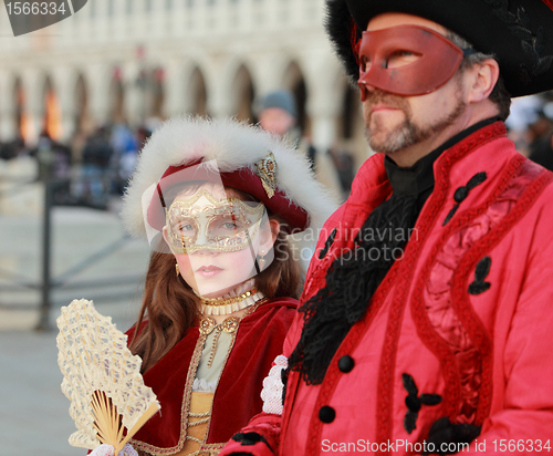 Image of Girl with mask