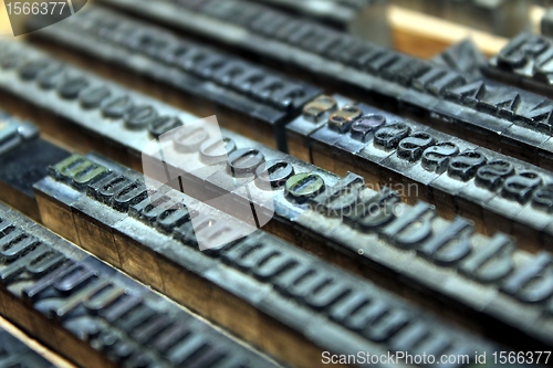Image of old letterpress
