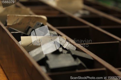 Image of old letterpress