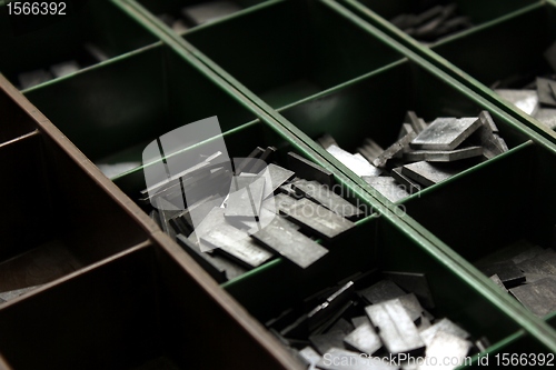 Image of old letterpress