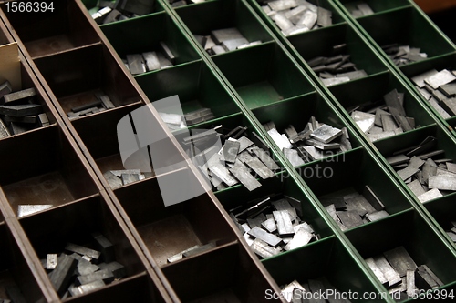 Image of old letterpress