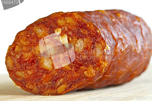 Image of sausage Kolbasz of Hungary