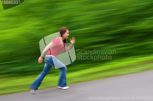 Image of Running Girl