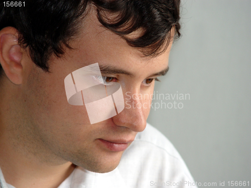 Image of Businessman thinking