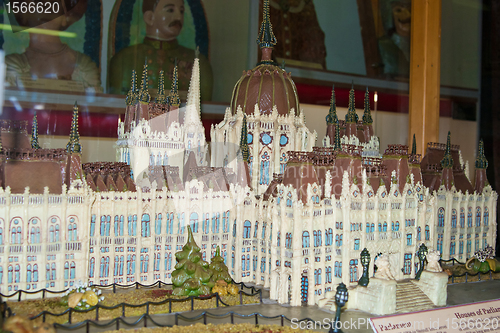 Image of marzipan parliament of Budapest