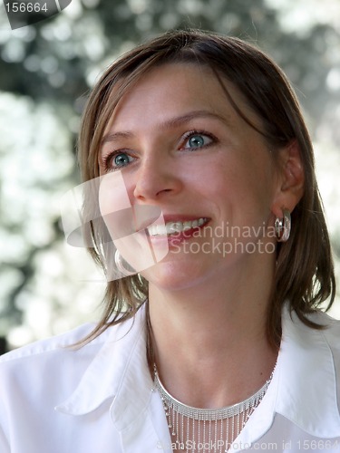 Image of Happy businesswoman