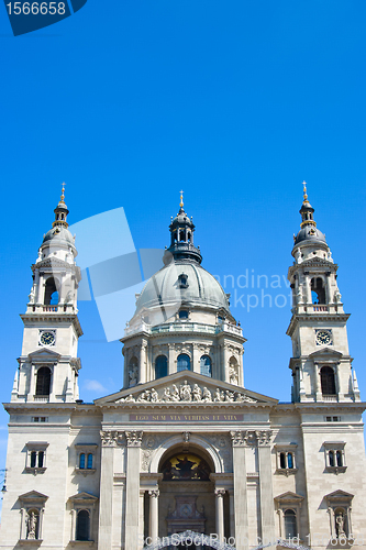 Image of Saint Stephen Basilica In Budapest