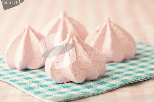 Image of Pink meringue