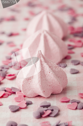 Image of Pink meringue