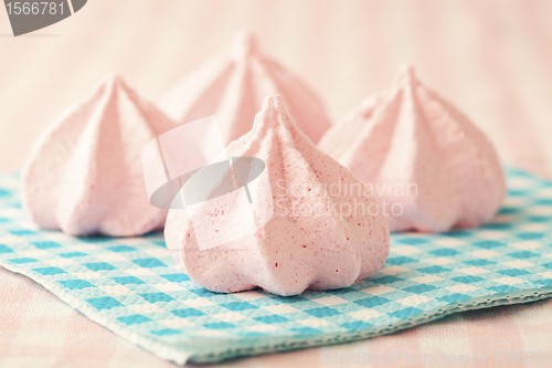 Image of Pink meringue