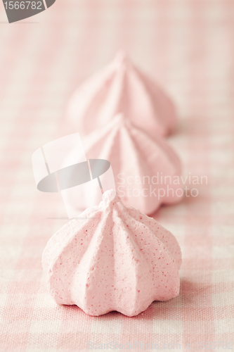 Image of Pink meringue