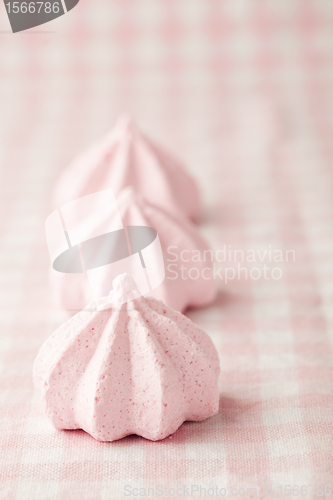 Image of Pink meringue