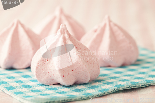 Image of Pink meringue
