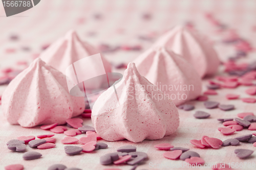 Image of Pink meringue