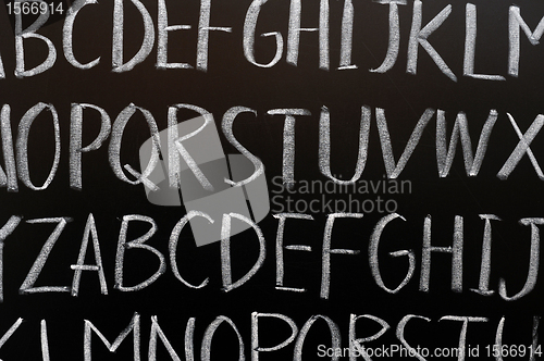 Image of Alphabet background