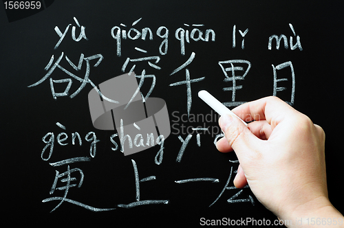 Image of Learning Chinese characters