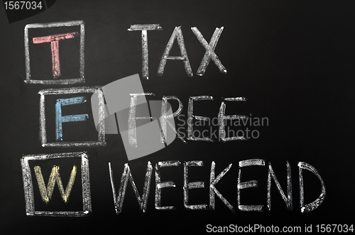 Image of Tax Free Weekend