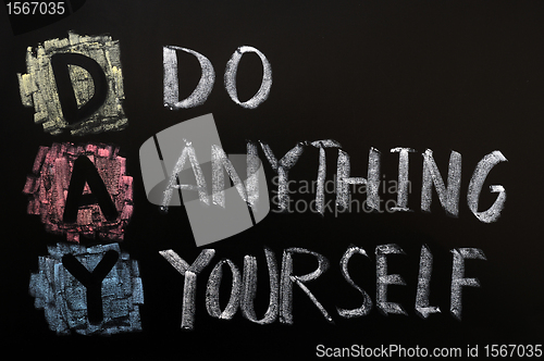 Image of Acronym of DAY - Do Anything Yourself