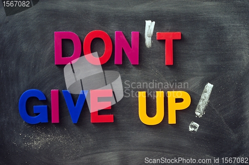 Image of Don't give up