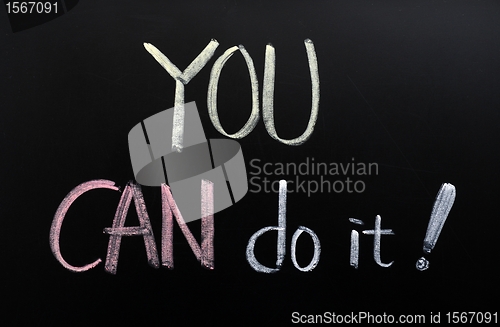 Image of You can do it