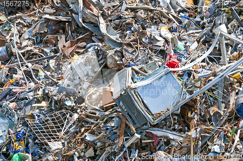 Image of junk yard