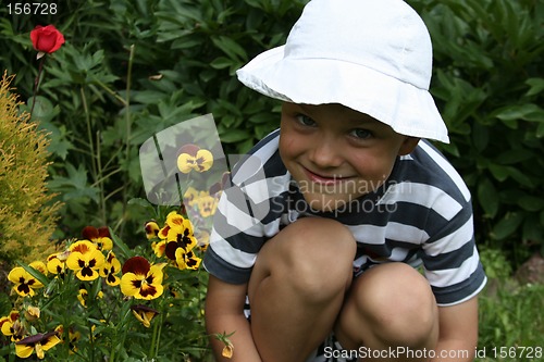 Image of Child in Summertime