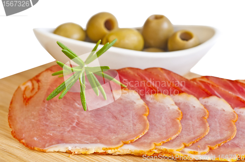 Image of ham of Spain Lomo
