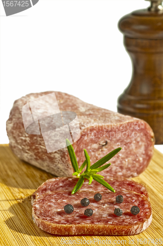 Image of salami of Italy