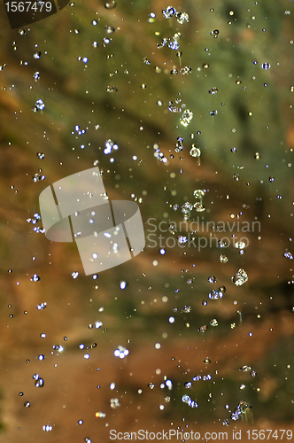 Image of water drops