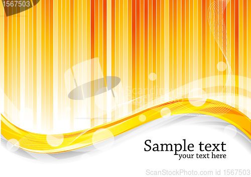 Image of Vector orange background