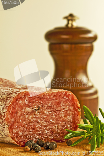 Image of salami of Italy