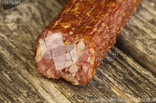 Image of smoked sausage of the Black Forest