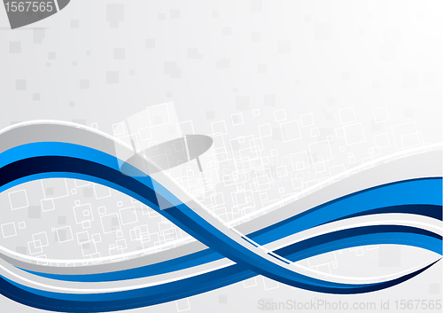 Image of Vector blue background