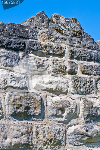 Image of old medieval wall